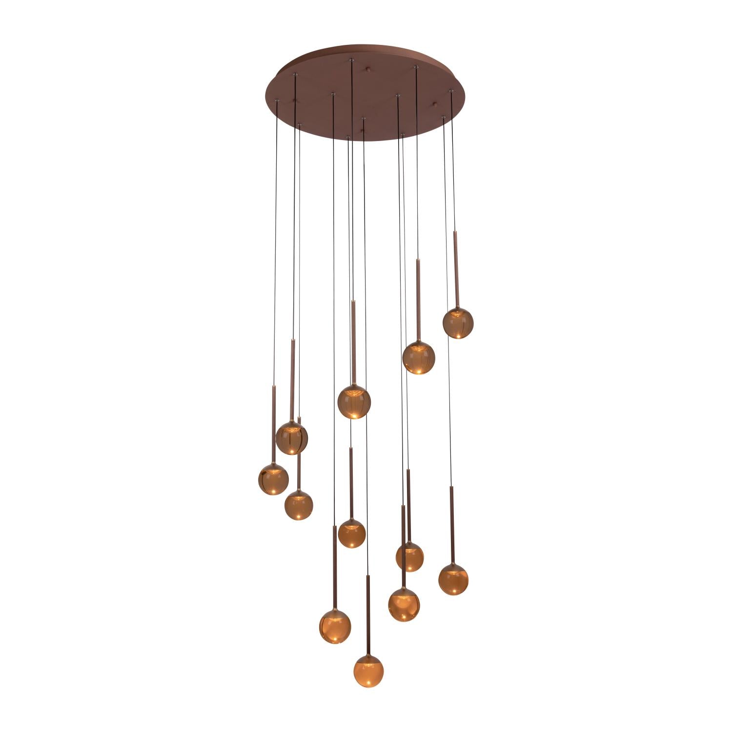 Lucide Premium CALINA Hanglamp - Koffie