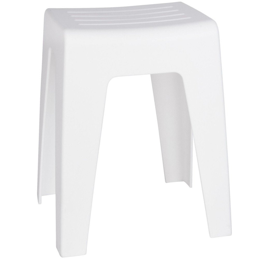 Taboret toaletowy, plastikowy stołek łazienkowy - WENKO