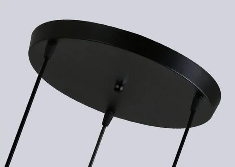 Lampa sufitowa metalowa klosz