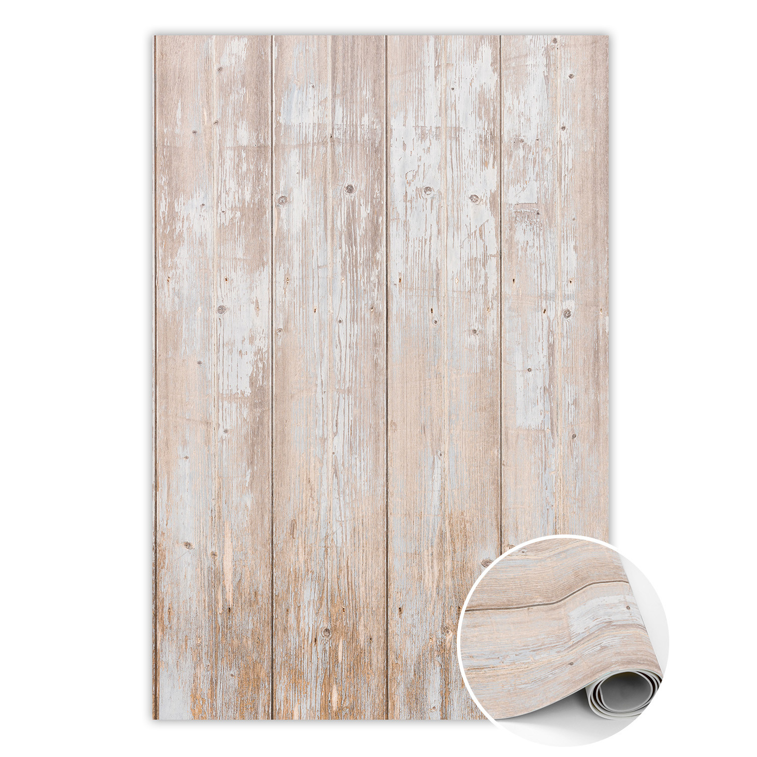 Modny winylowy dywan Postarzane deski 60 x 90 cm