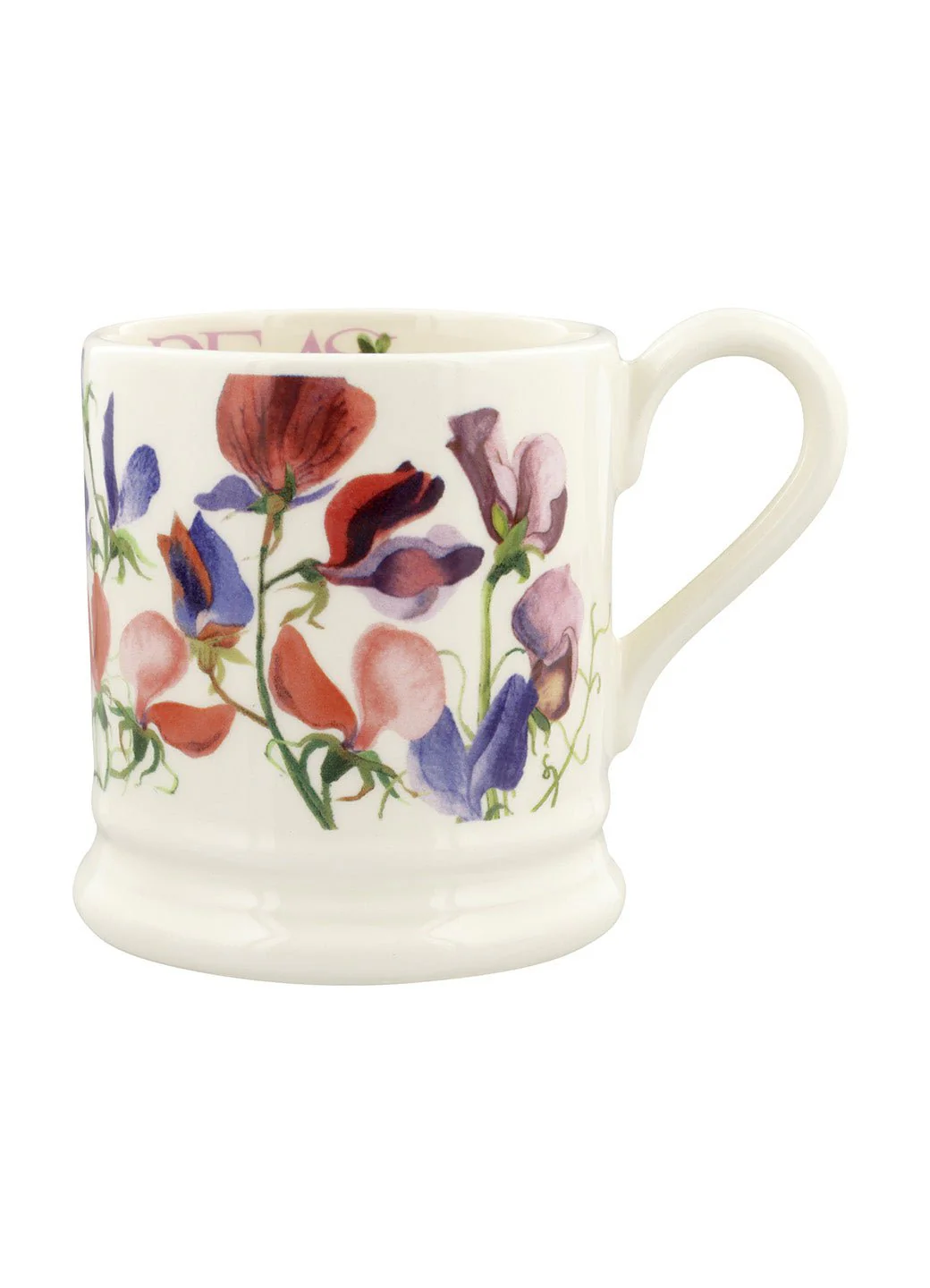 Seconds Sweet Pea Multi 1/2 Pint Mug