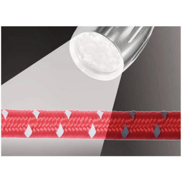 Gepäckspanner, 6 Stück, reflektierend, bunt