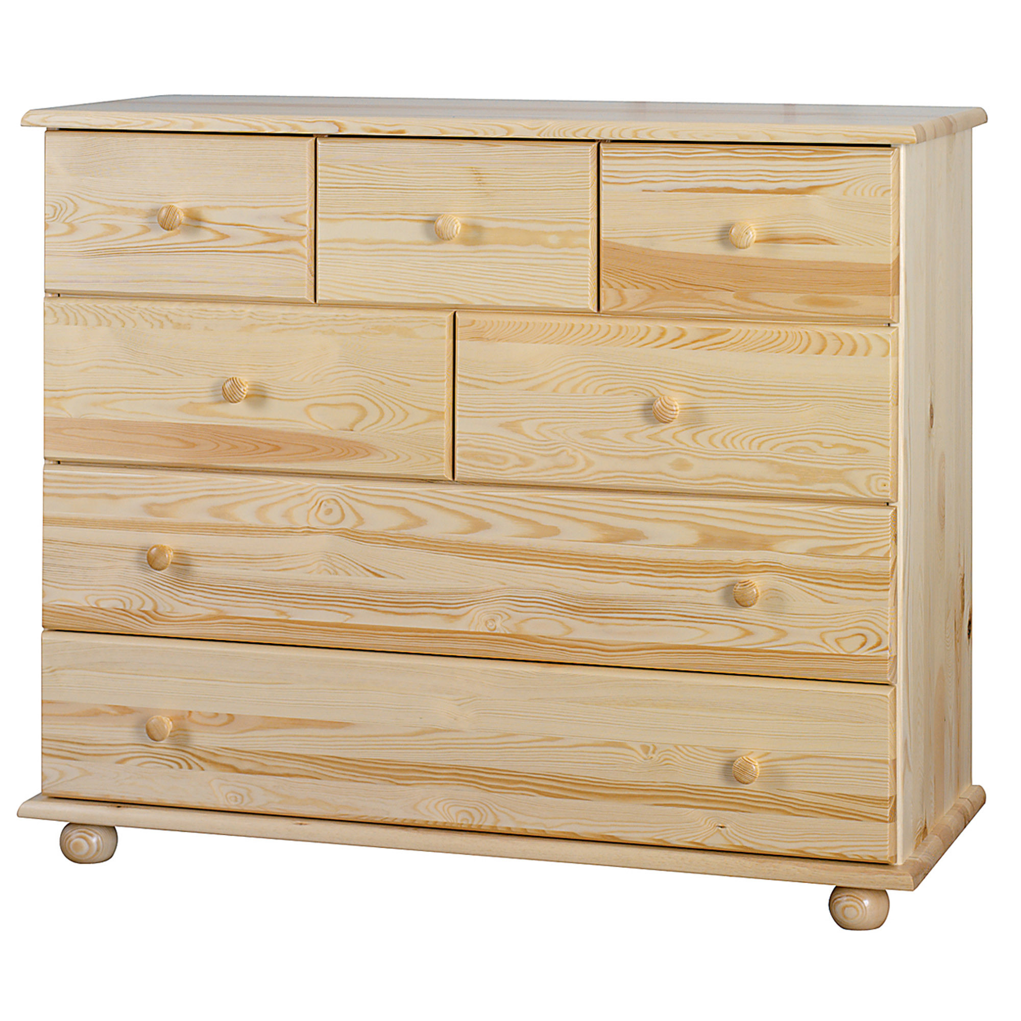 Komoda drewniana ANNA CLASSIC, kolor sosnowy