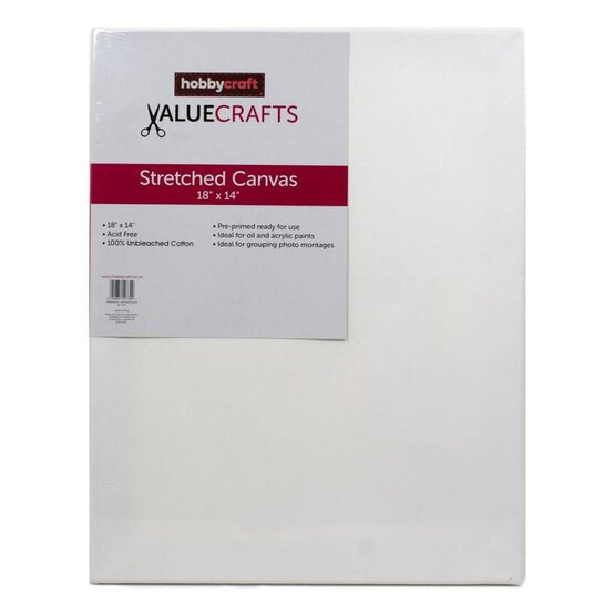 Valuecrafts Stretched Canvas 46cm x 36cm