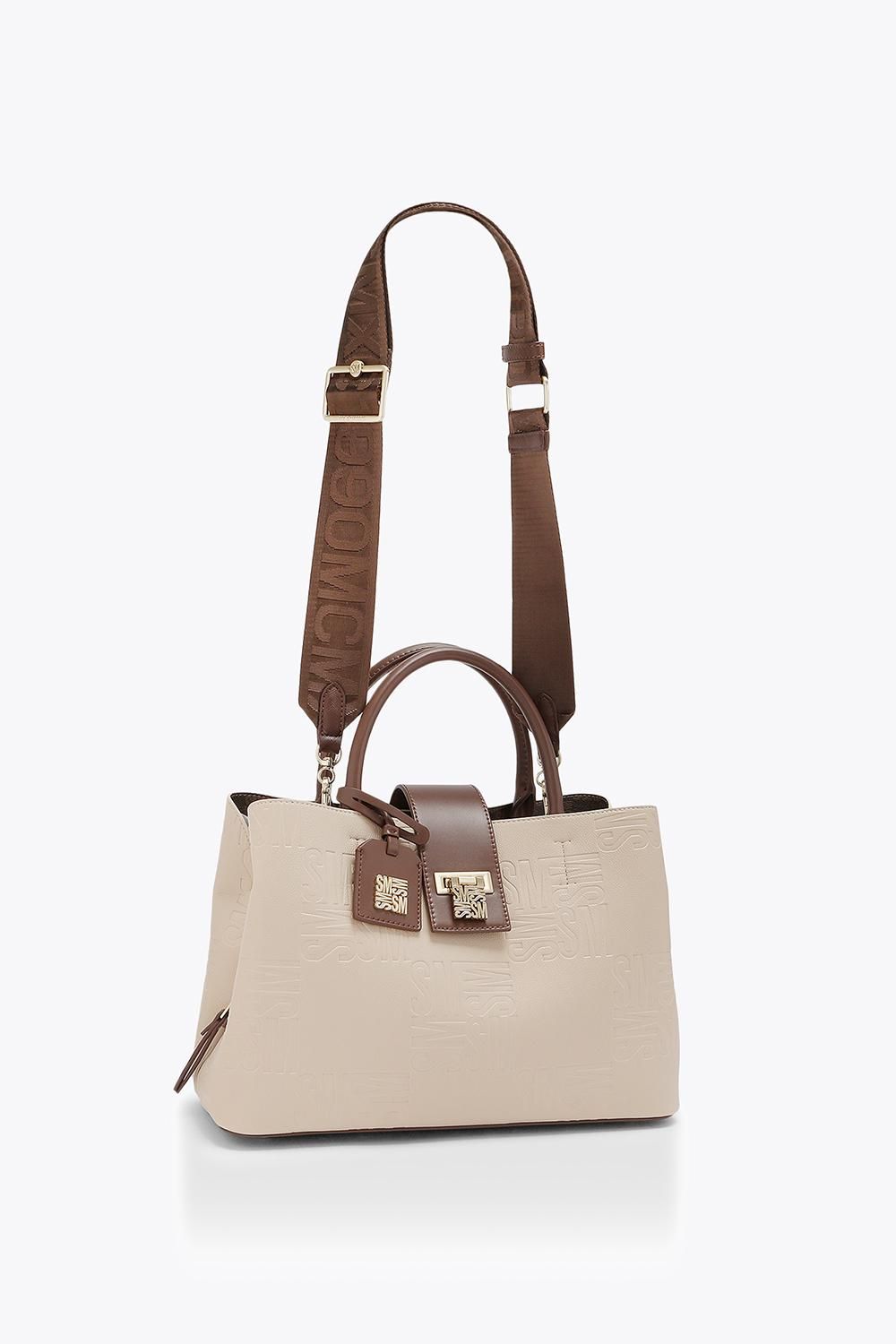 STEVE MADDEN Kess Bag Natural' Fabric