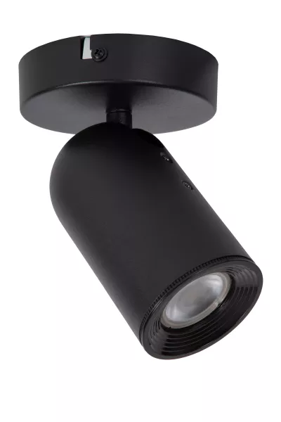 Spot reflektor okrągły czarny PUNCH 1xGU10x35W IP20 Lucide