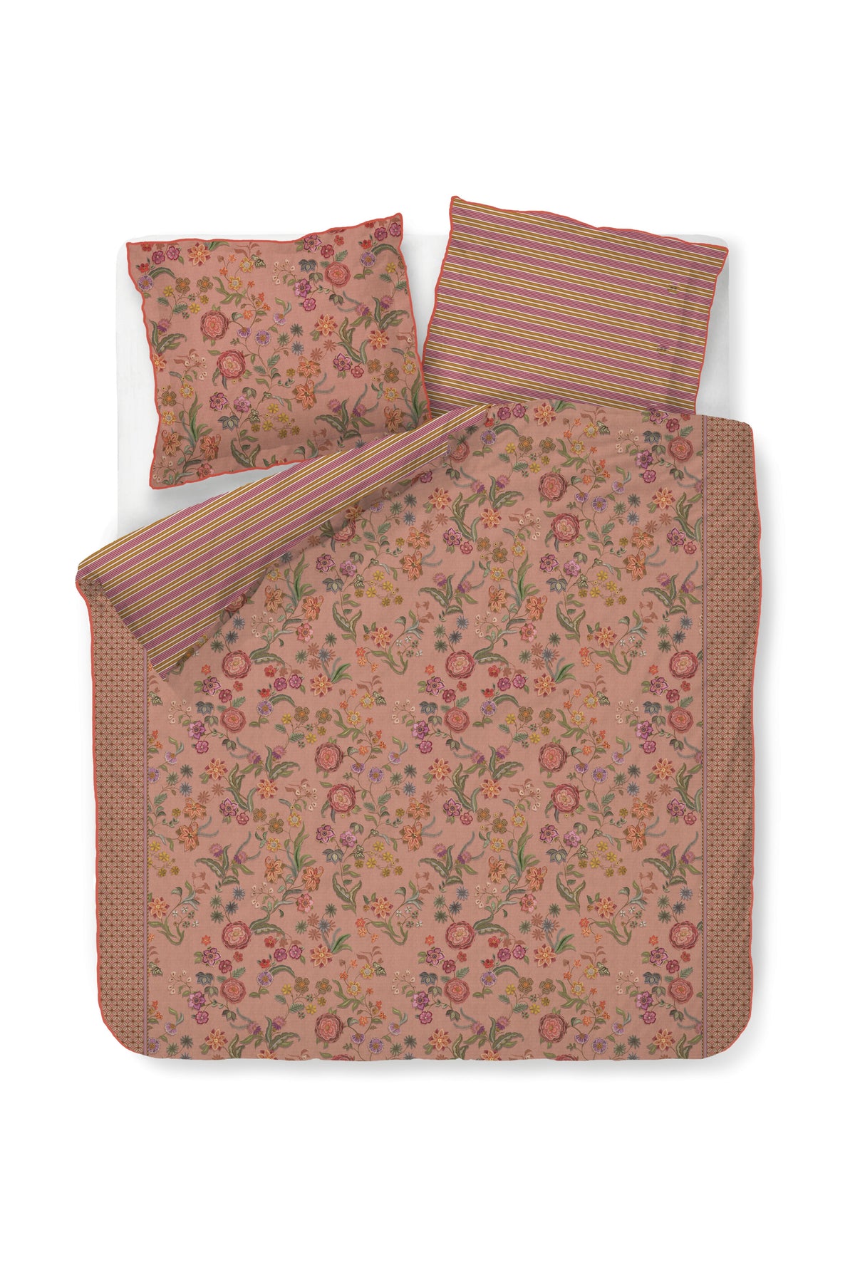Pip Studio Coco Flower - 260 x 200/220 cm - Koraal