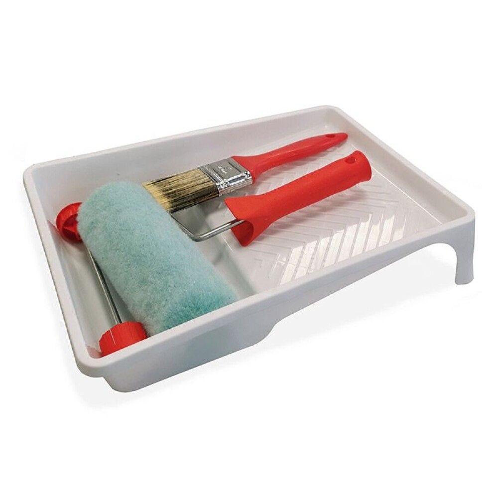 MALERRULLSETT SWINGCOLOR MED LAKKPENSEL 18CM 50MM