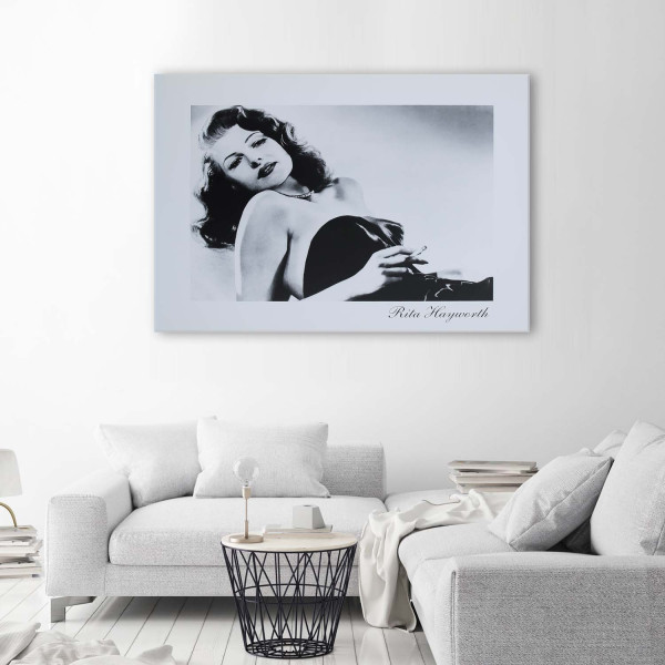 Feeby Obraz na płótnie Rita Hayworth portret diwy 60x40