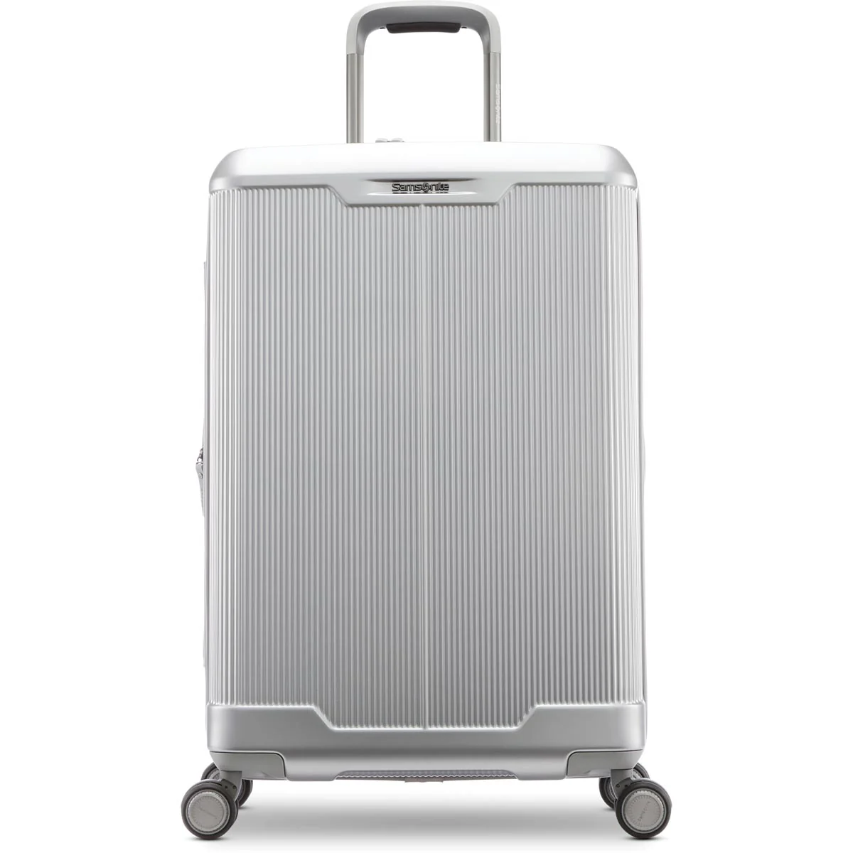 Samsonite Silhouette 17 Medium Hardside Spinner(Aluminum Silver)