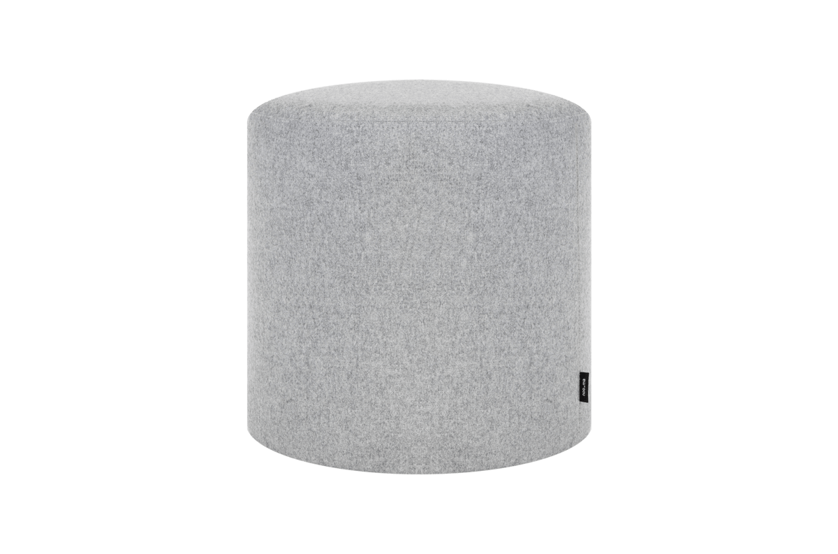noo.ma FOLK Poef - Universal Grey Wool