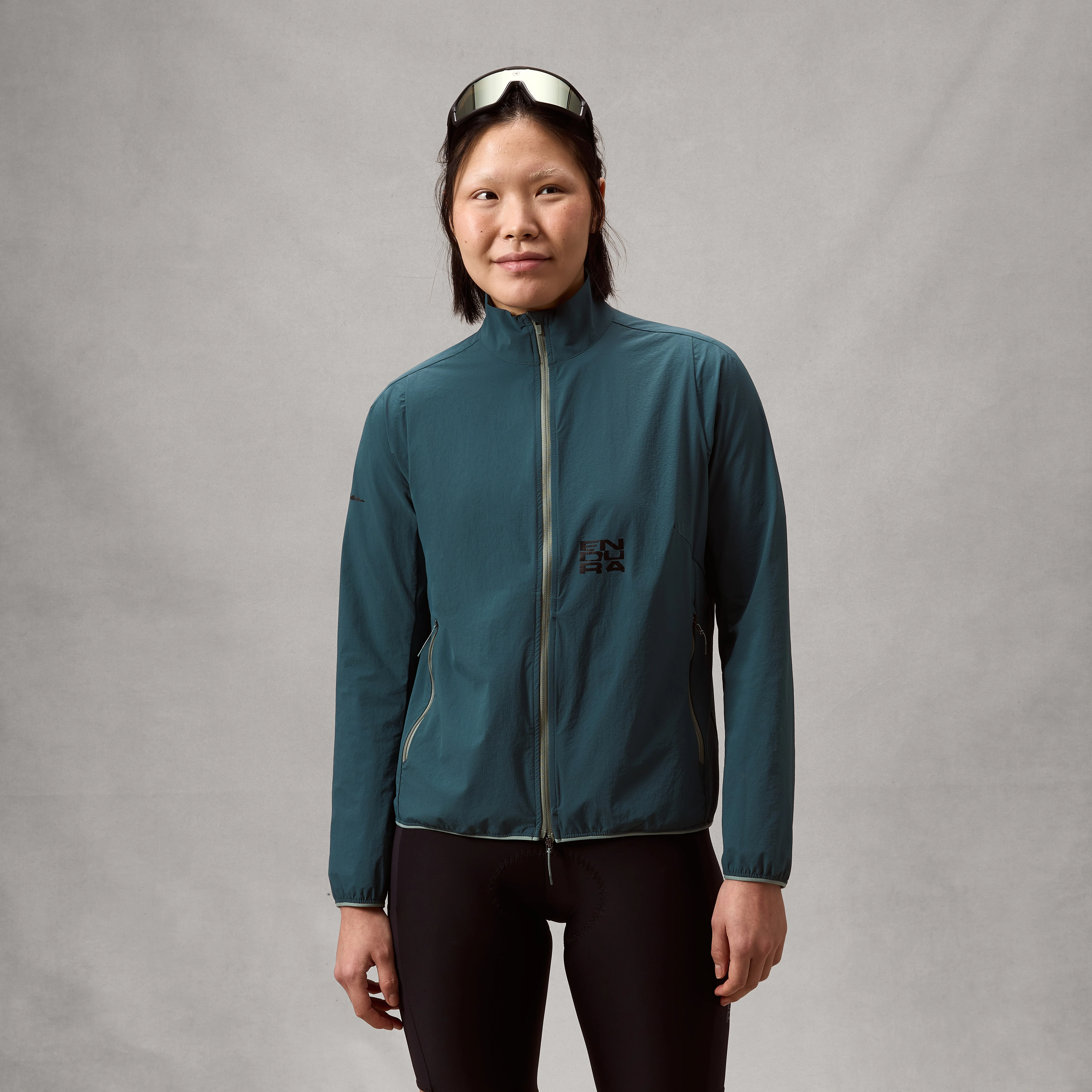 Women's AllTrack Ride Packable Jacket - Teal