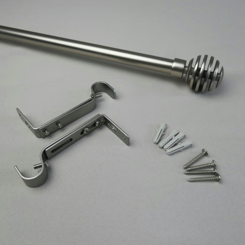 SOHO - - Kit tringle extensible ø 19/16mm 165 à 310cm - Nickel mat