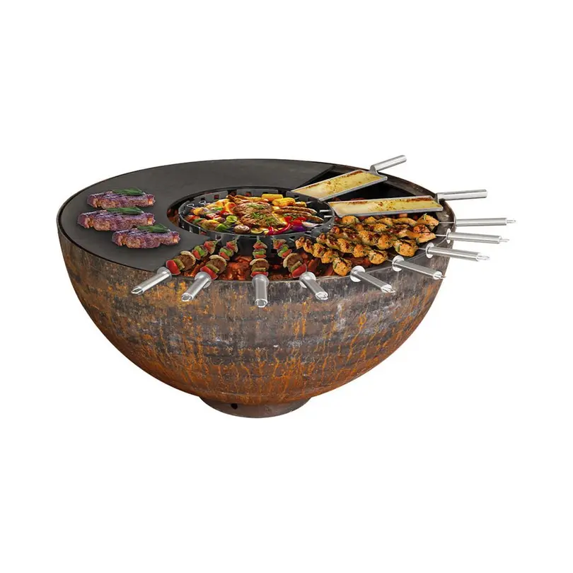 Feuerschale & Grill Rusty