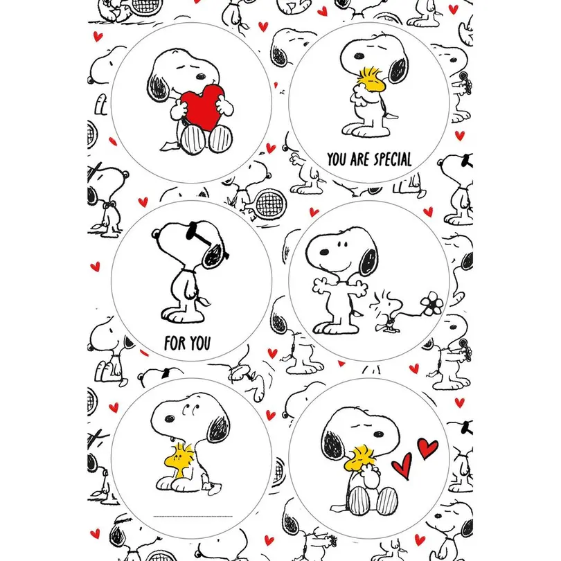 Sticker 24er-Set Snoopy