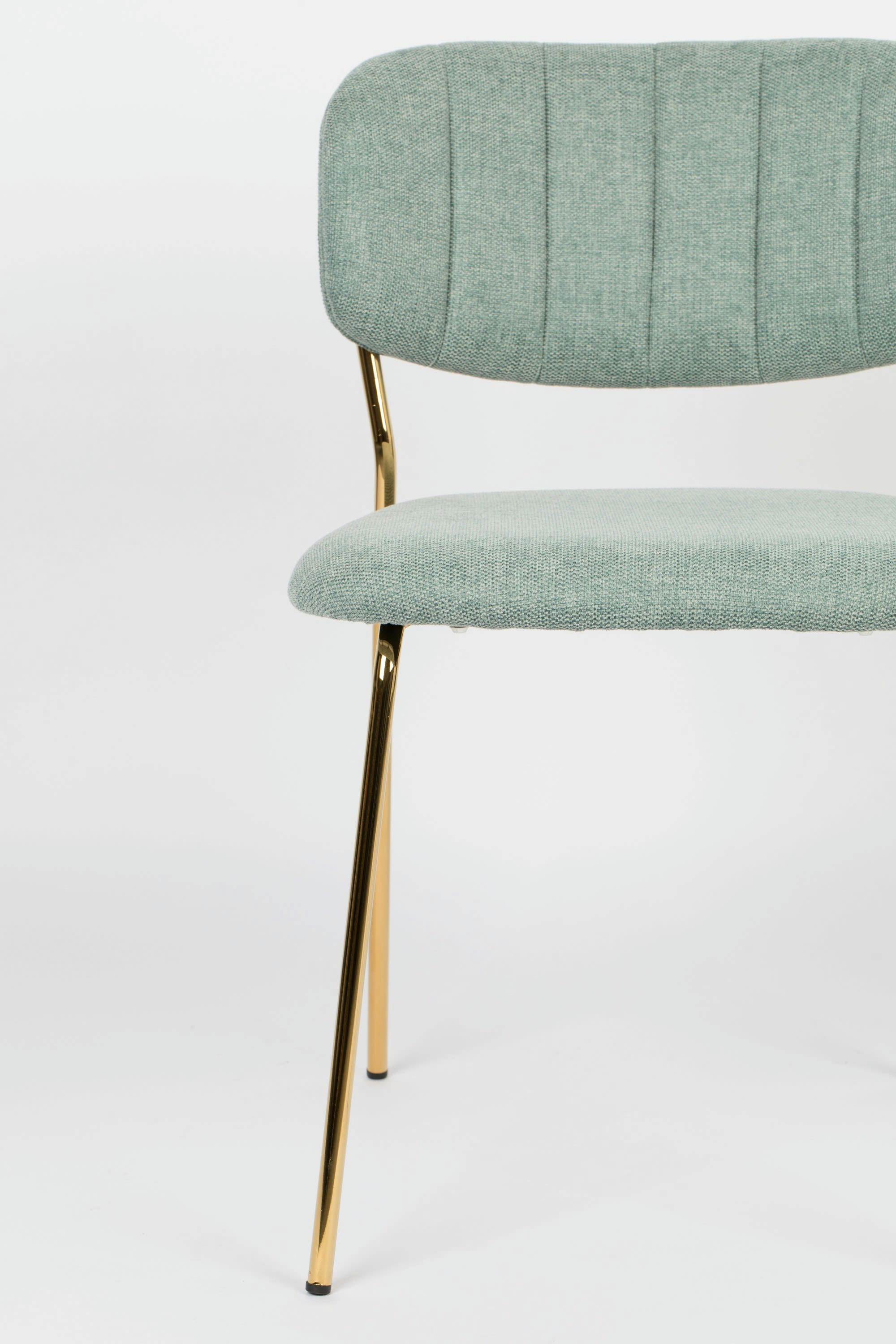 OMG - Chaise en tissu vert clair