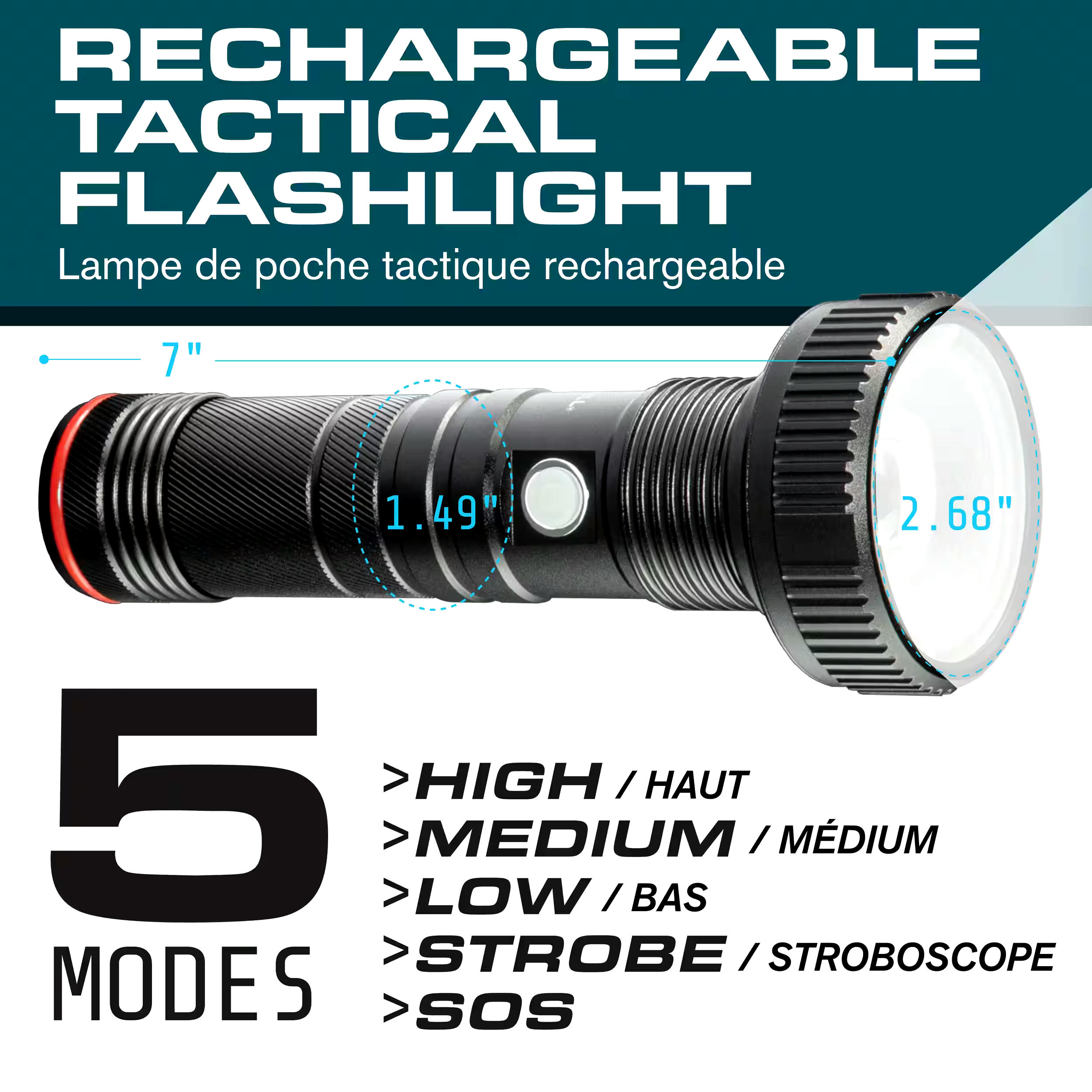 Bell + Howell As Seen On TV Flashlight