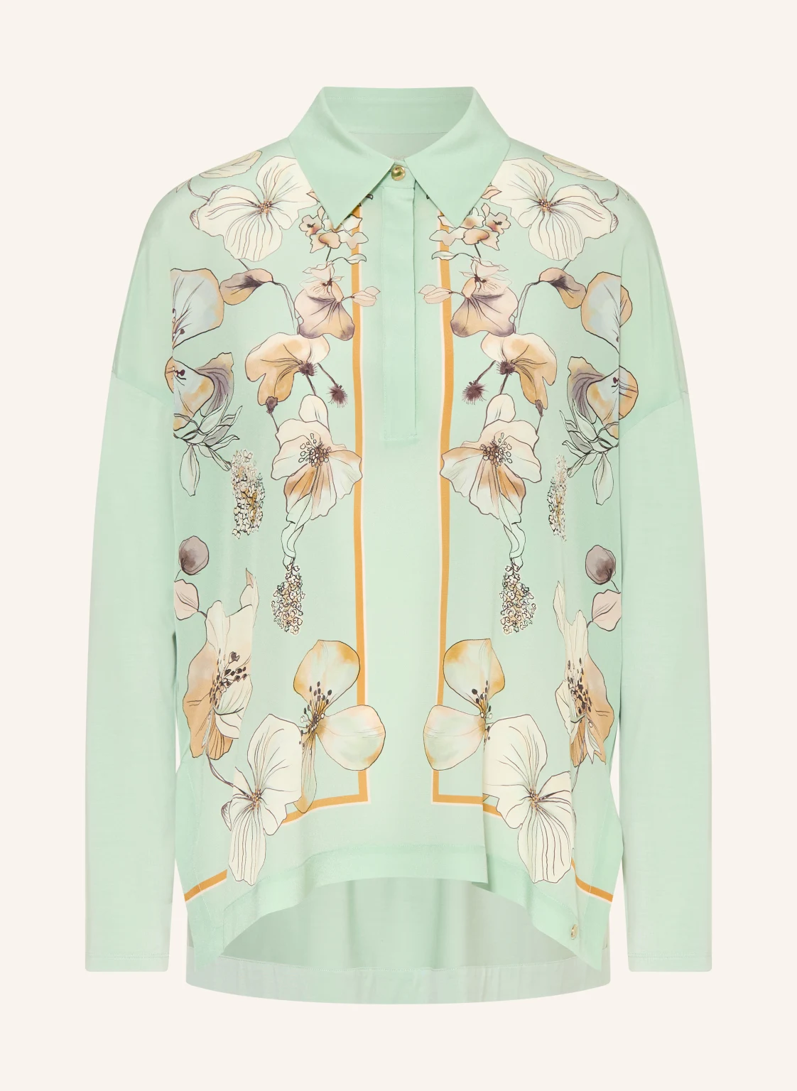 MARC CAIN Blusenshirt im Materialmix