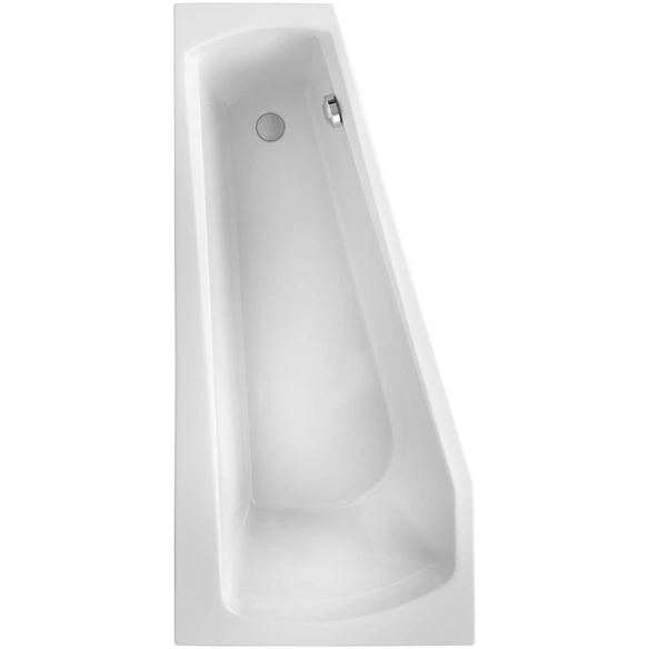 Badewanne »Bahia«, BxHxL: 75 x 42 x 160 cm, asymetrisch