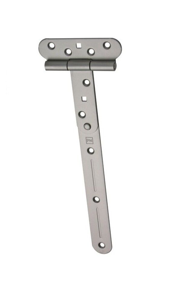 T-HENGSEL PN BESLAG DESIGN 120x308MM GRÅ
