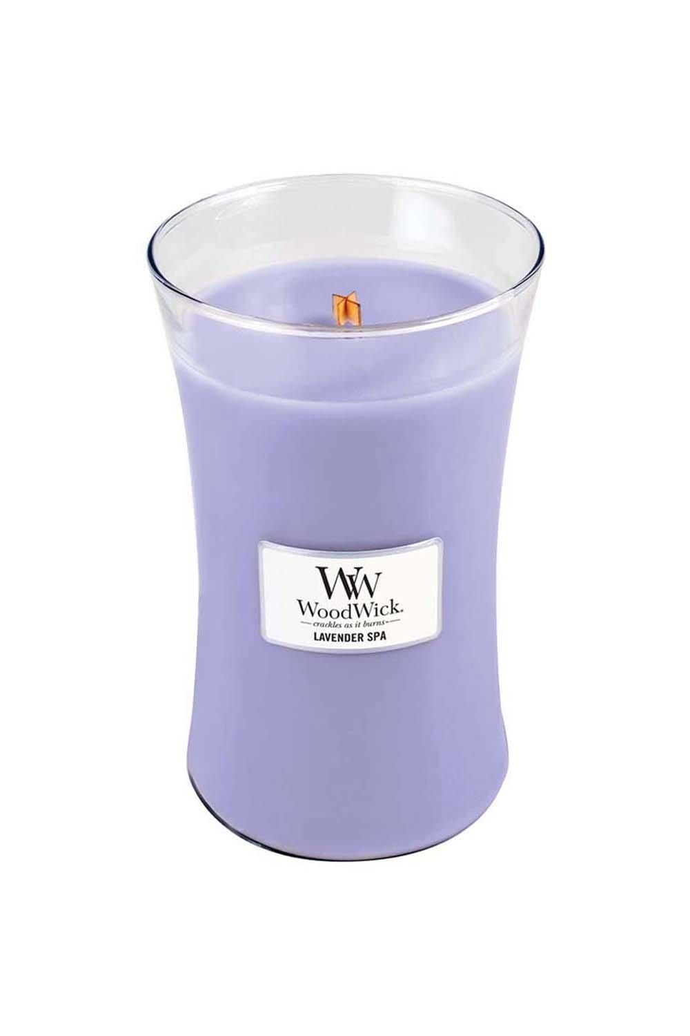 Woodwick Lavender Spa Large Candle