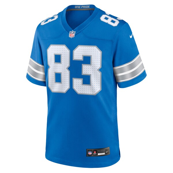 Isaiah Williams Detroit Lions Nike Game Jersey -  Blue