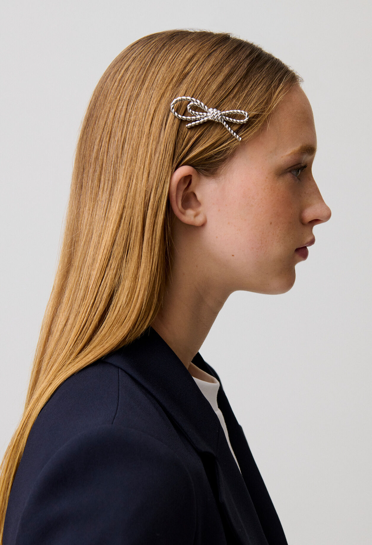 Barrette n&oelig;ud torsadé
