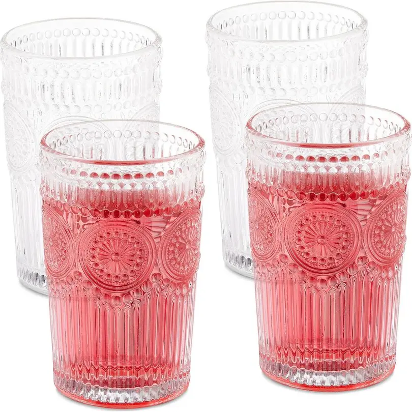 Becher 4er-Set relaxdays