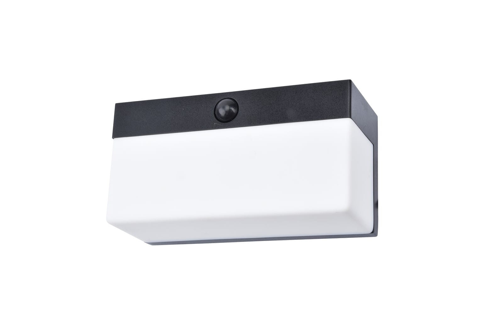 Kinkiet zewnętrzny FRAN z czujnikiem czarny LED 1x10W 800lm IP44 Lutec
