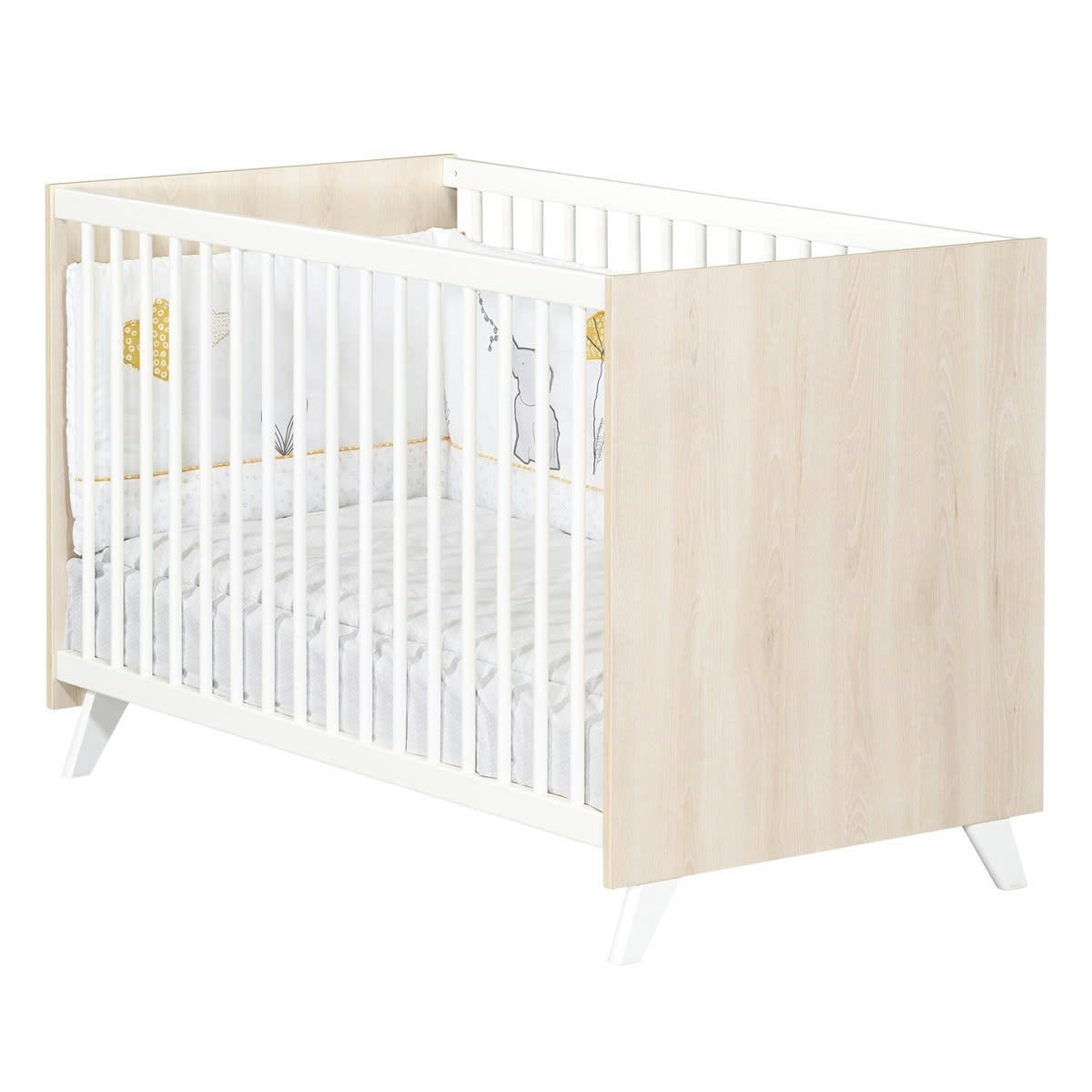 SCANDI - Lit bébé 120x60 en bois