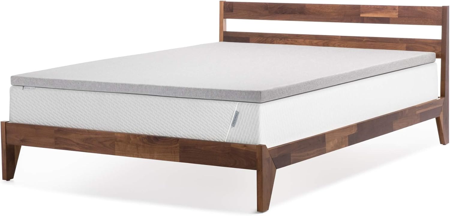 Tuft & Needle Mattress Topper, Queen Size, 2 inches of our Breathable, Supportive Adaptive Foam, Luxe Gray Cover, CertiPUR-US and Greenguard Gold Certified