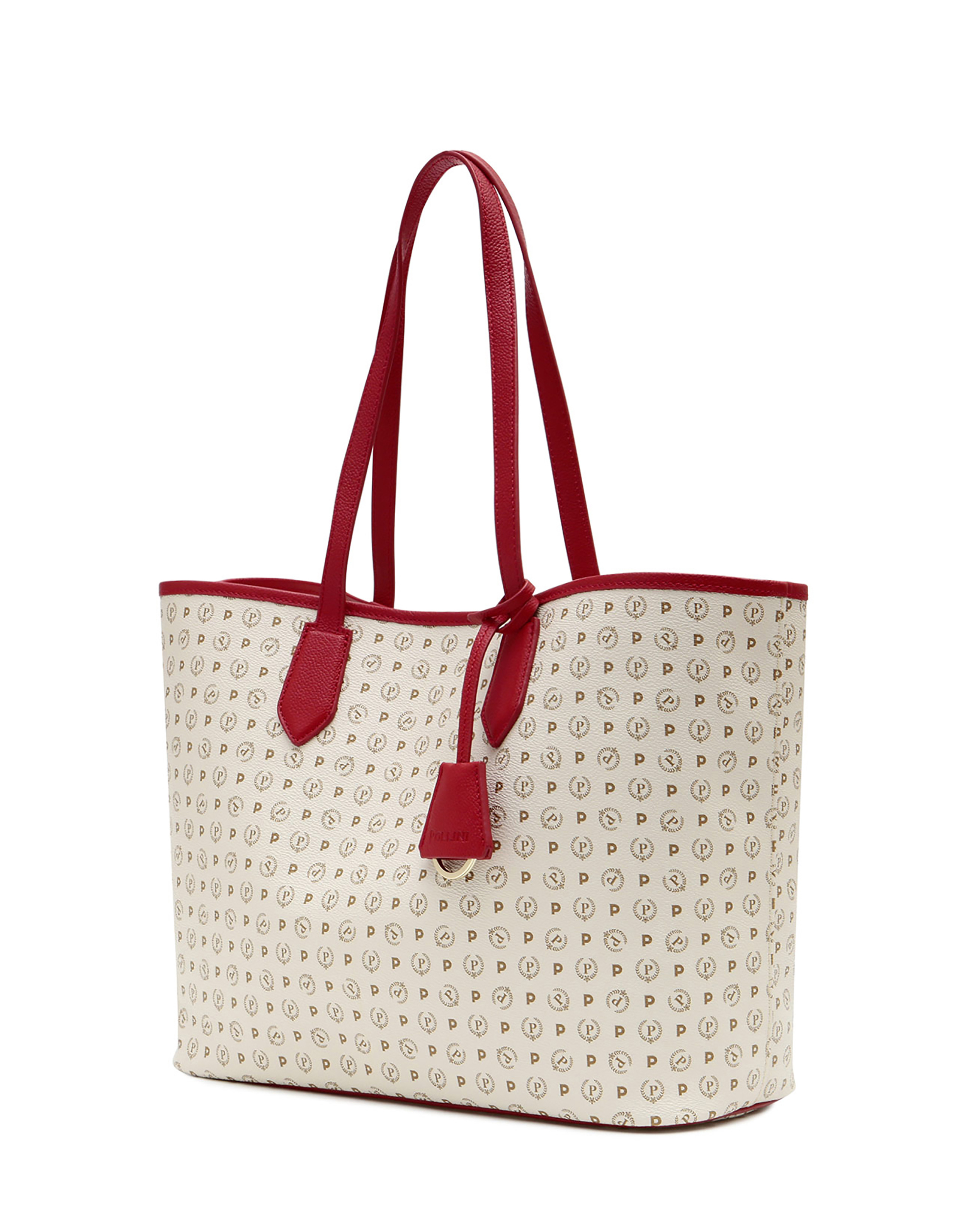 Borsa Shopping Heritage Logo Classic Avorio/lacca