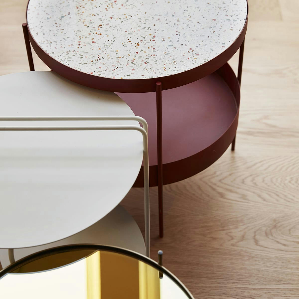 CARRY - Table en métal gris