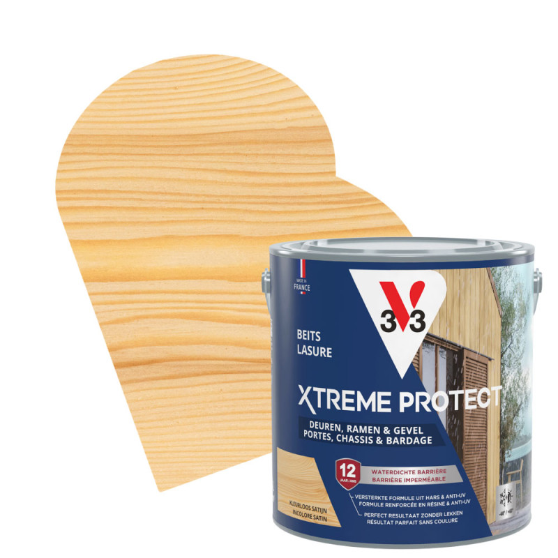 Lasure pour bois Xtreme Protect incolore 2,5 L V33