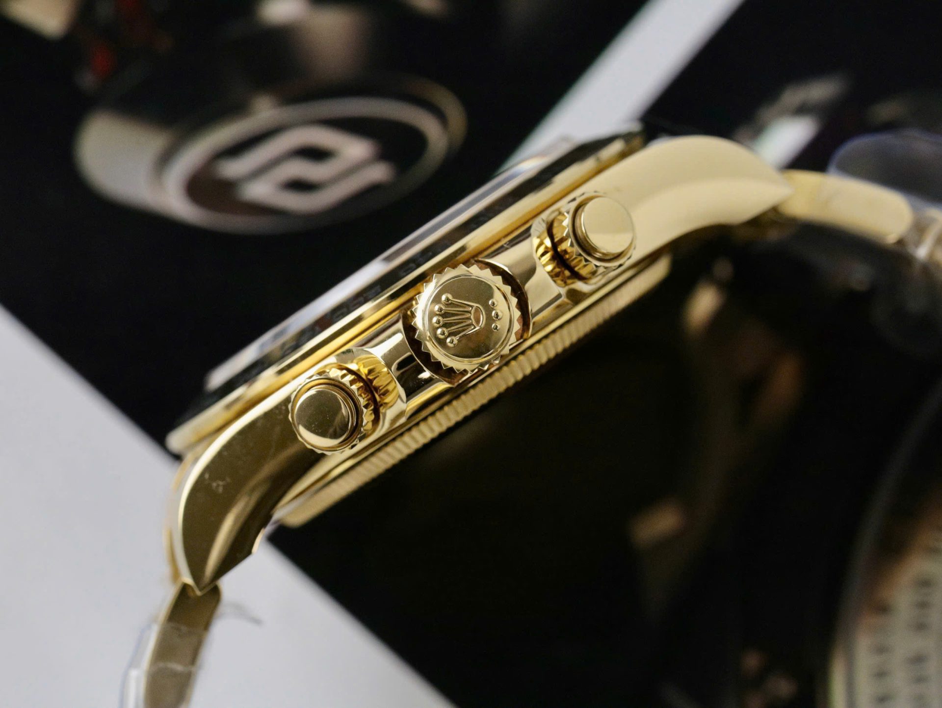 Rolex Daytona 126508 YG Plated Champagne Dial 40mm Oyster Super Clone