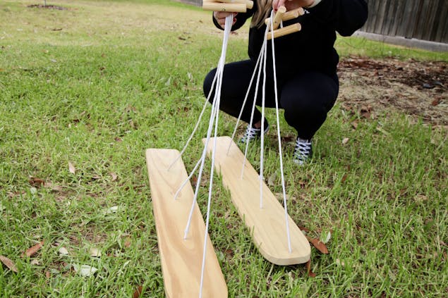 Team Building Walking Skis 100cm Length