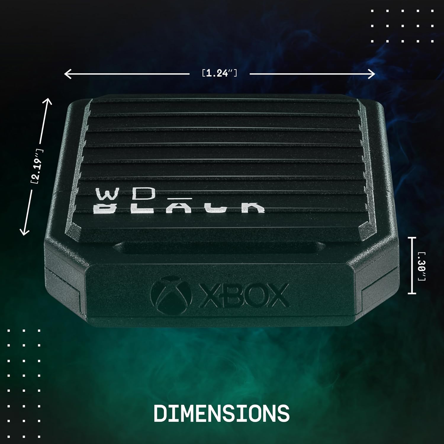 WD_Black 1TB C50 Storage Expansion Card  Officially Licensed for Xbox – Quick Resume  Plug & Play  NVMe SSD Expansion for Xbox Series X|S Gaming Consoles - WDBMPH0010BNC-WCSN