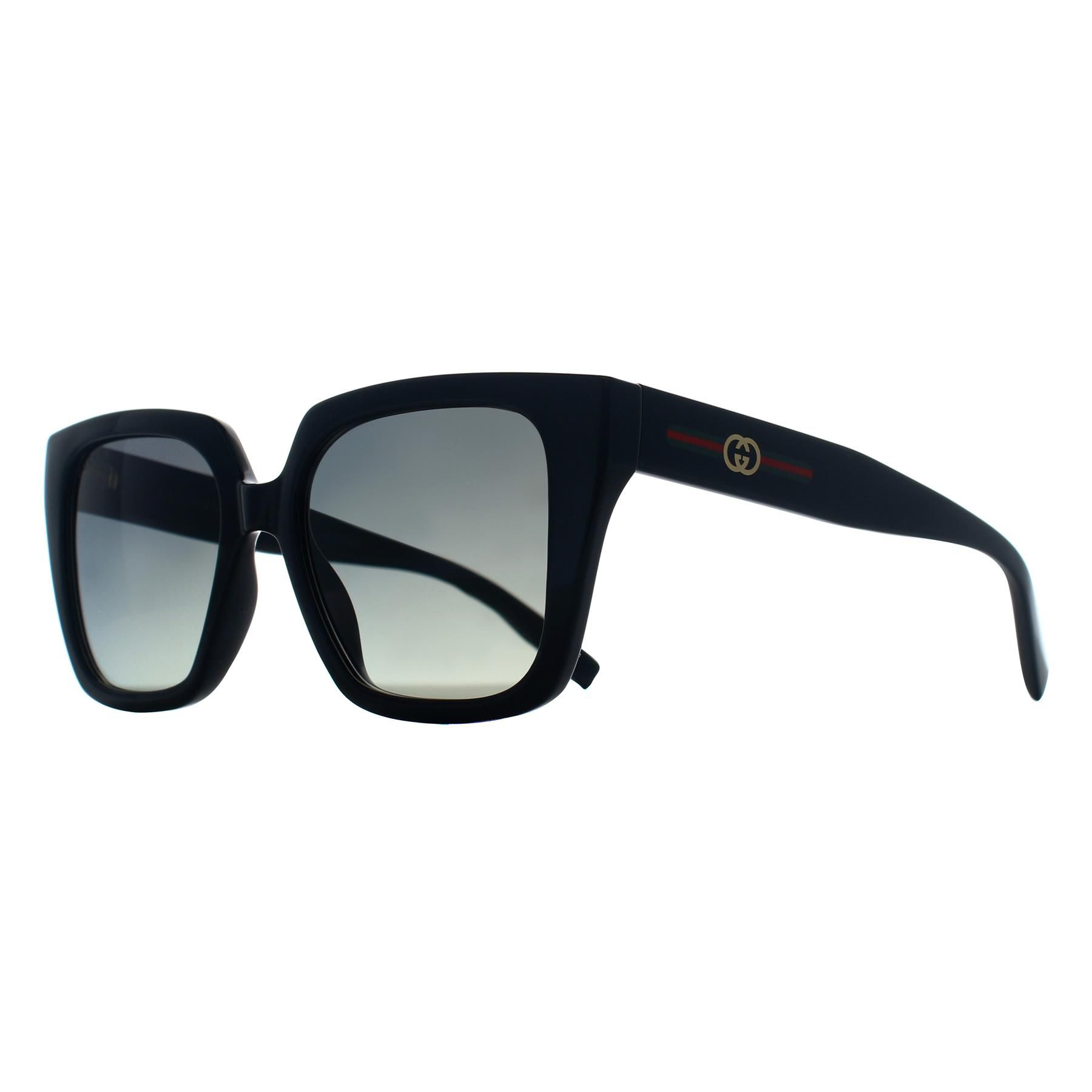 Gucci Square Black Grey Polarized GG2102S