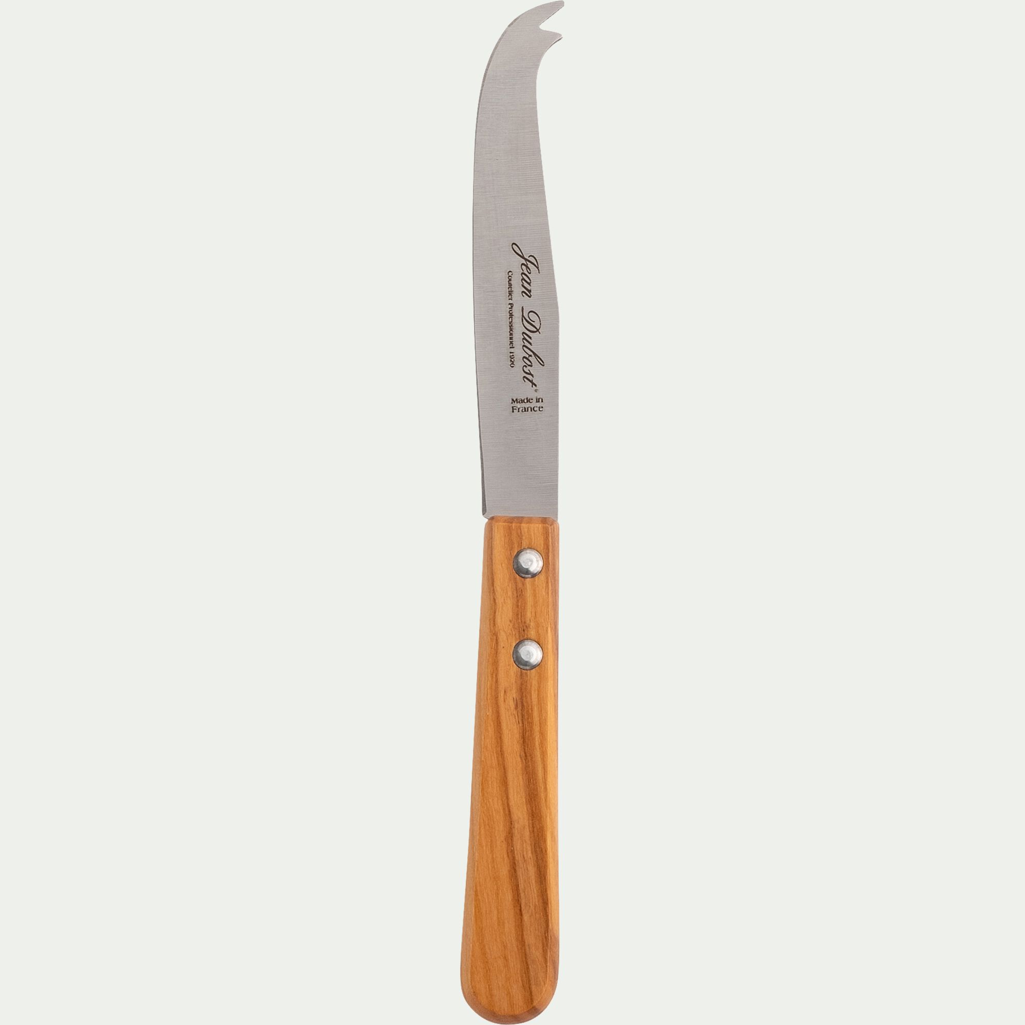 TRADITION - Couteau à fromages en inox et bois d'olivier 20,70cm - naturel