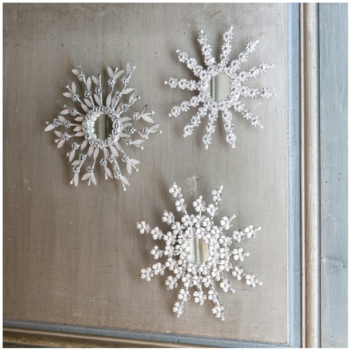 - Miroir Fleurs Précieuses D27,8cm