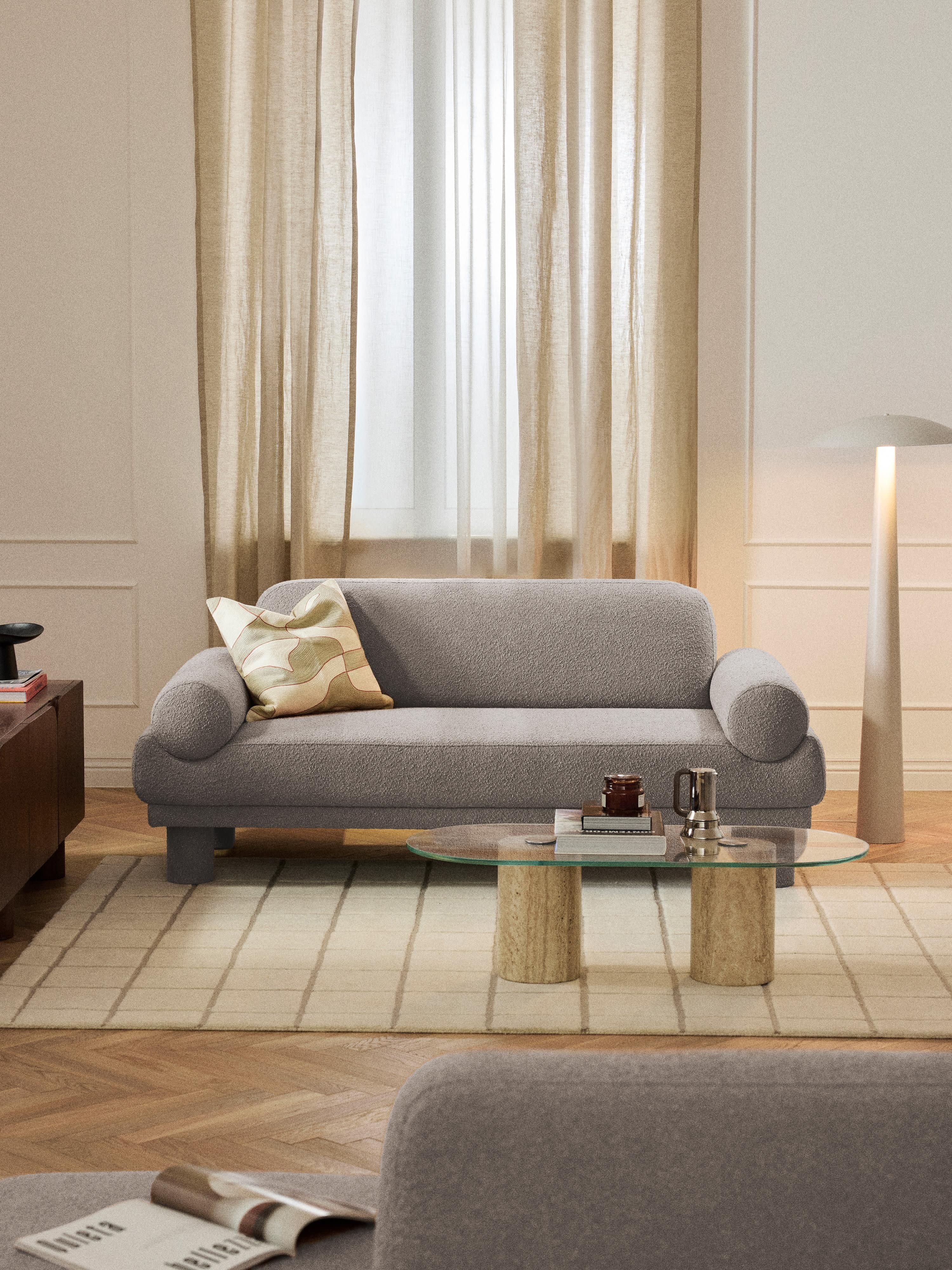 Bouclé-Sofa Lilo (2-Sitzer)