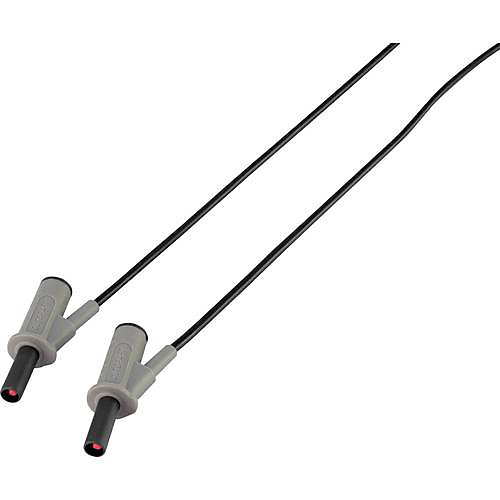 Cordon de mesure de sécurité 4 mm banane mâle - câble pour appareil de test, 10 A, accessoire de mesure d'électricien.