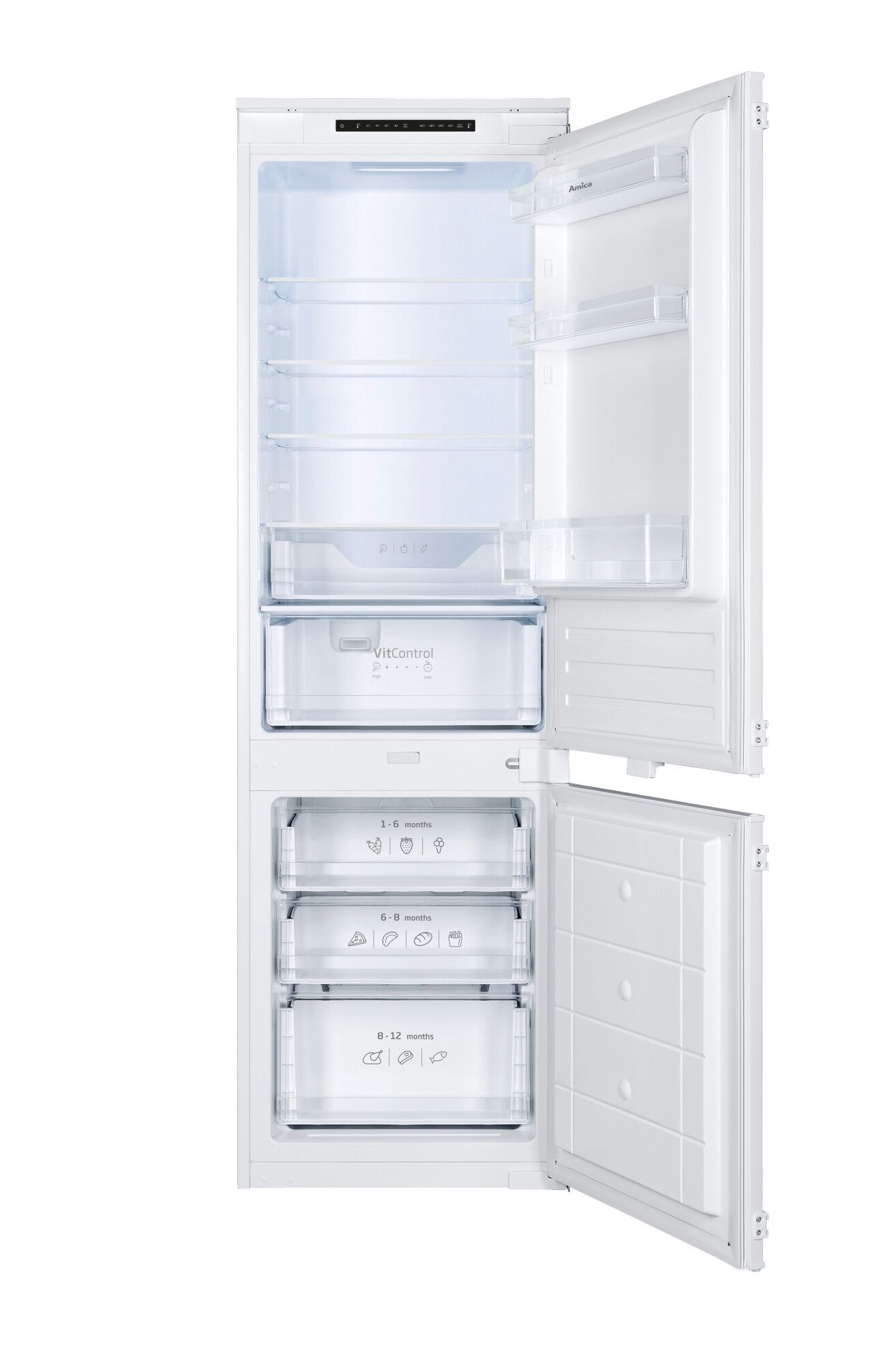 Chłodziarko-zamrażarka do zabudowy Amica BK3045.4 NF(E)