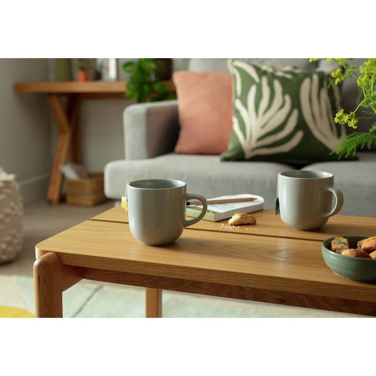 Habitat Set of 4 Mugs- Matte Grey
