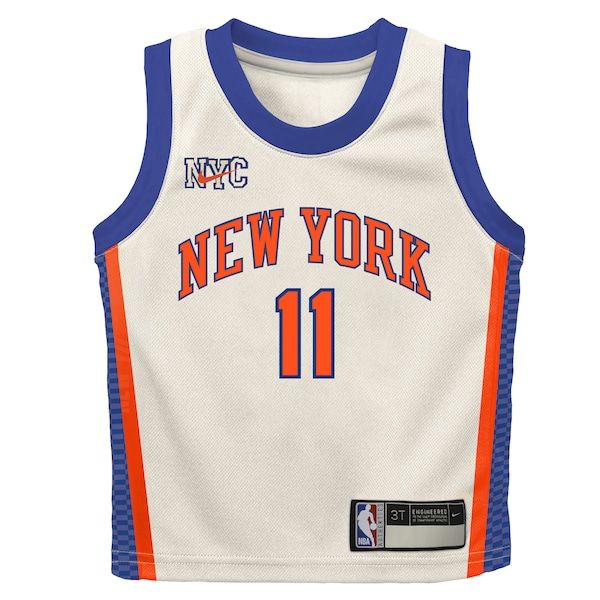 Jalen Brunson New York Knicks Nike Infant 2025/26 City Edition Swingman Jersey - Cream