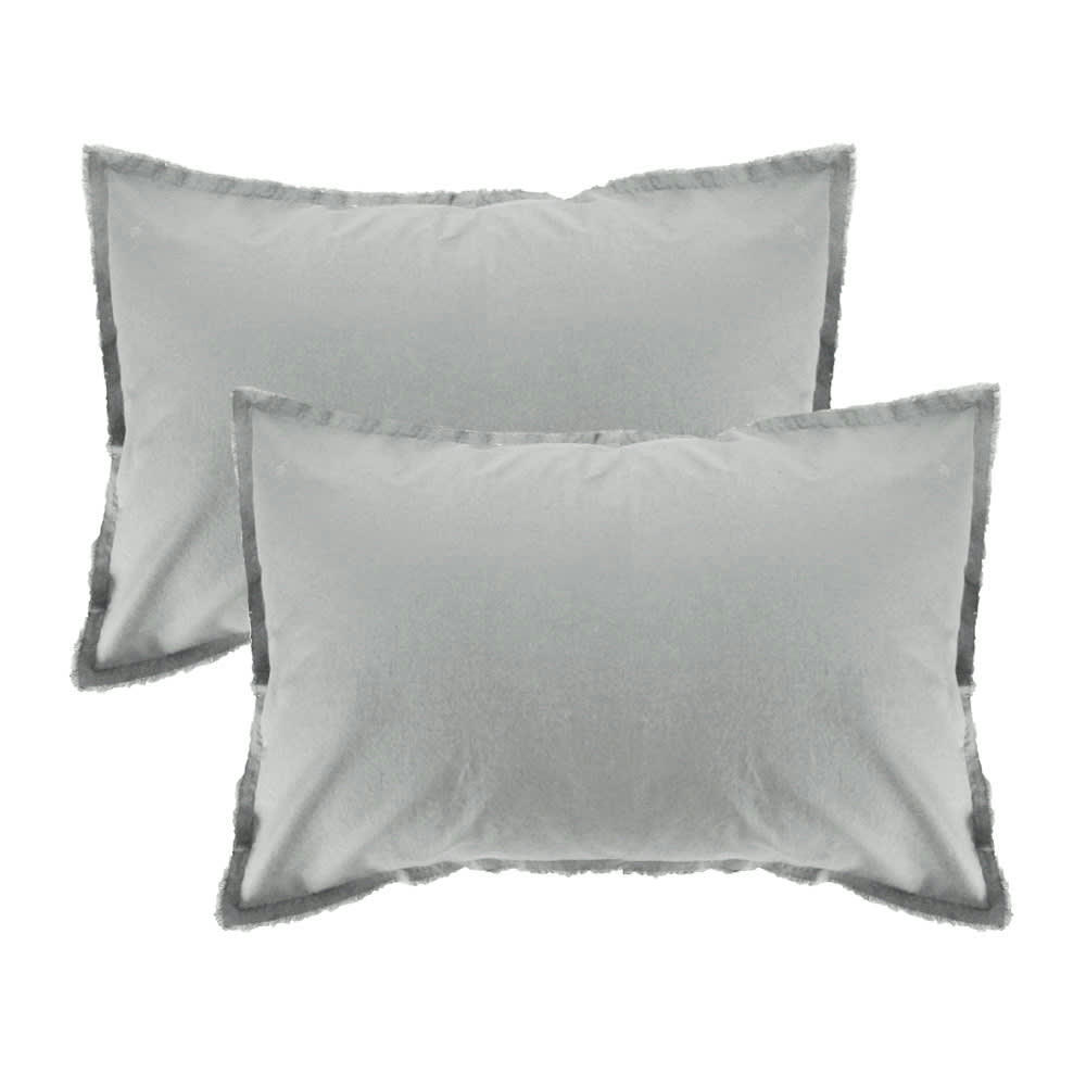 ZORA AGATE - Housse de couette pur coton 50x70 2 taies