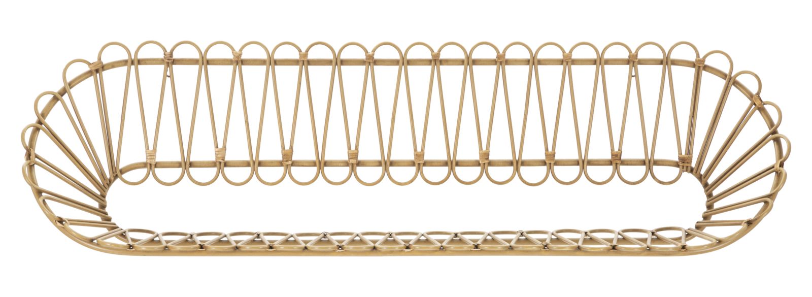 Mauro Ferretti Panama Wandplank in bruin metaal 1