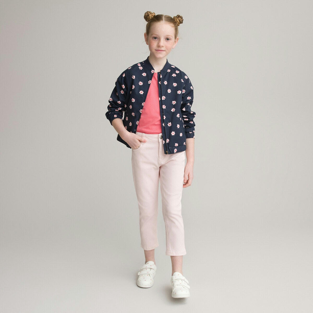 Veste esprit bomber, imprimé floral 3-12 ans