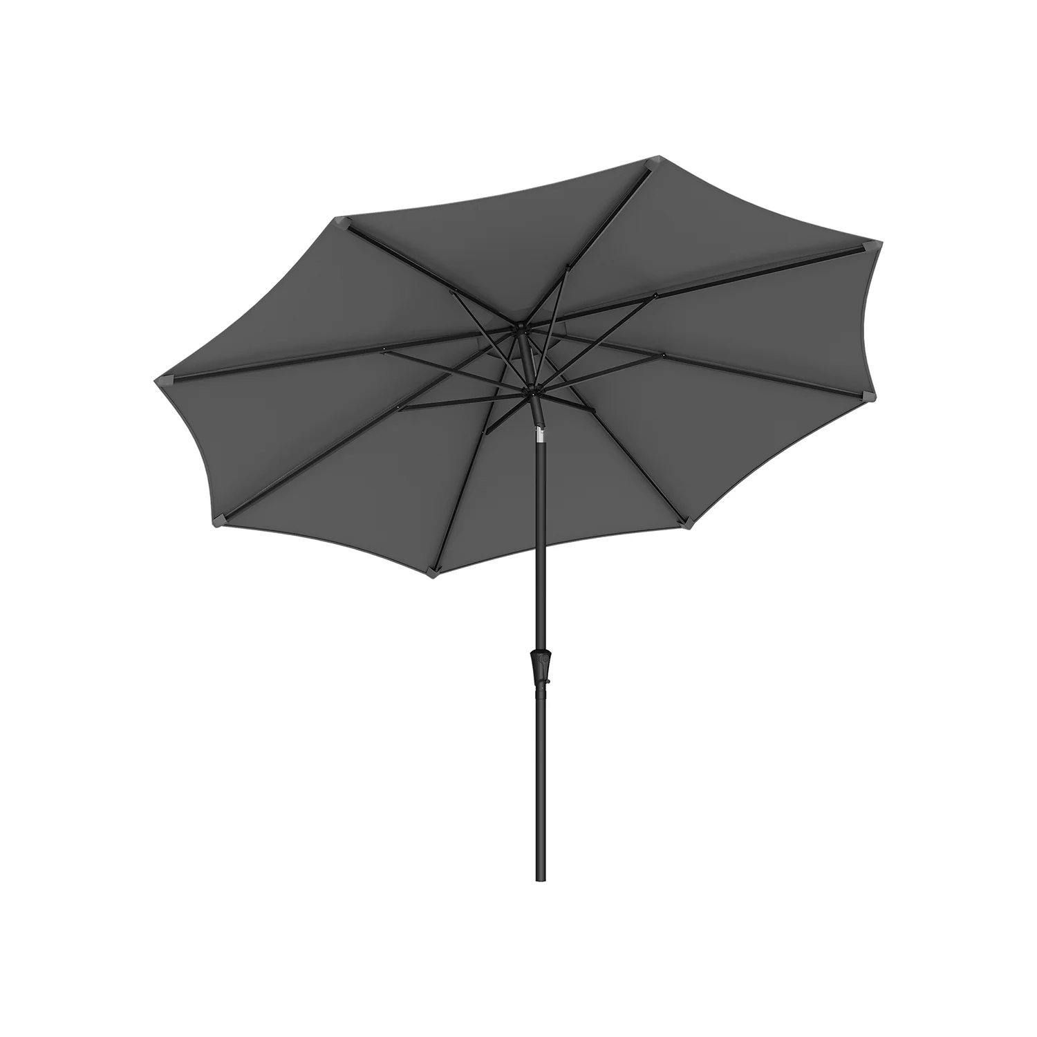 Parasol de jardin avec manivelle
