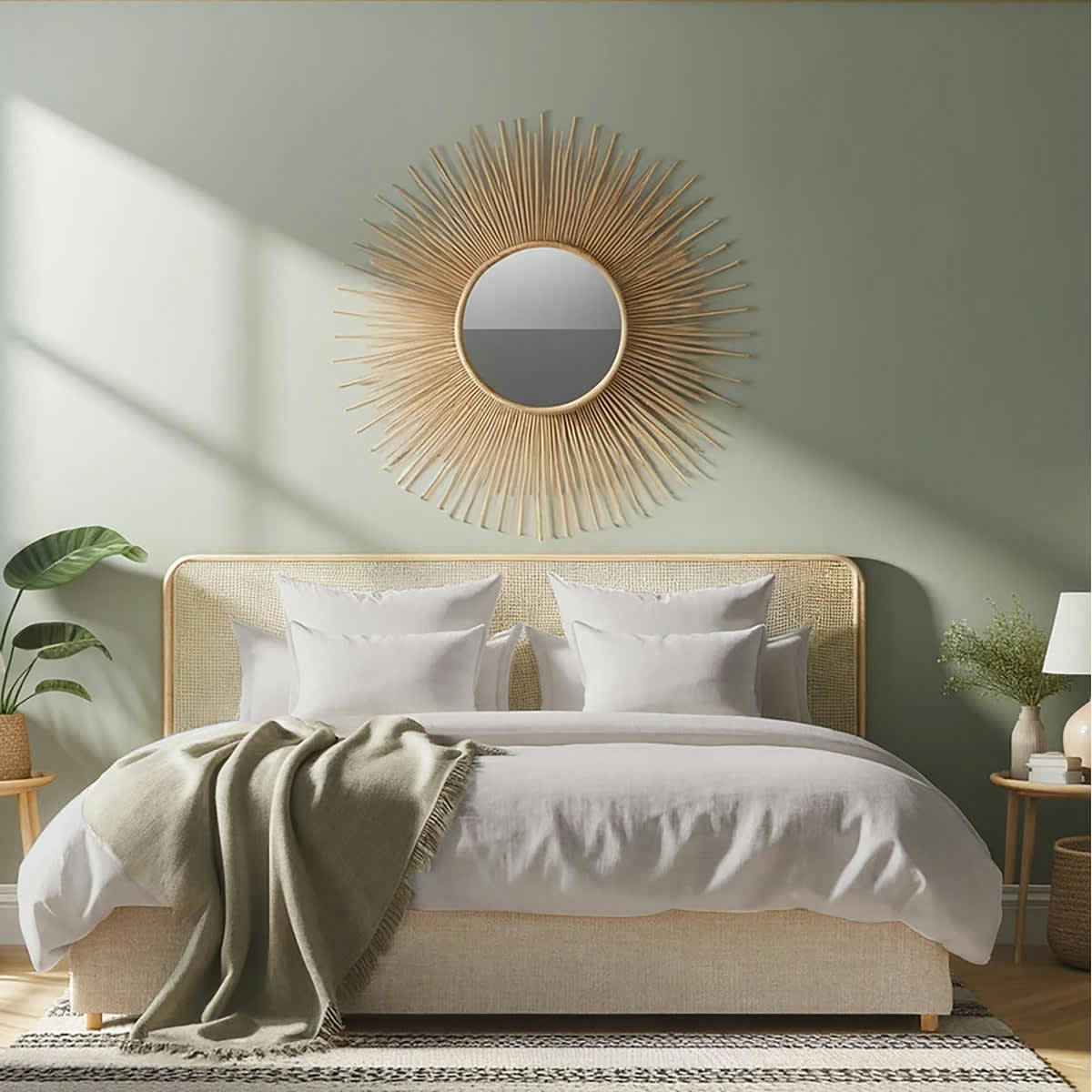 JULIA - Housse de couette satin de coton  240x220 craie